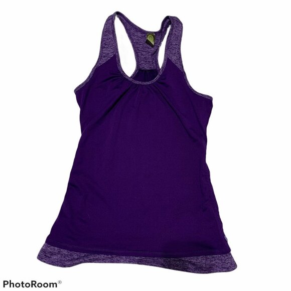 KIWI KATE || Racerback Yoga Tank Top Ruched Sides - Picture 1 of 7